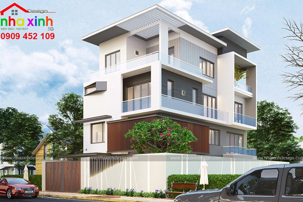 Thiết kế biệt thự đẳng cấp Nhà Xinh - Thảo Điền quận 2
