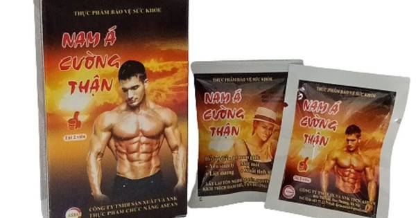 Thực phẩm bảo vệ sức khỏe Nam Á Cường Thận chứa chất cấm
