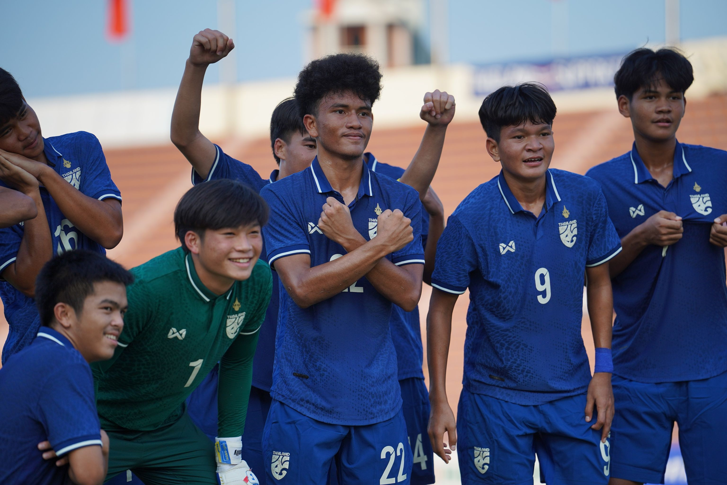 Thắng đậm Nepal, U17 Thái Lan tuyên chiến U17 Việt Nam