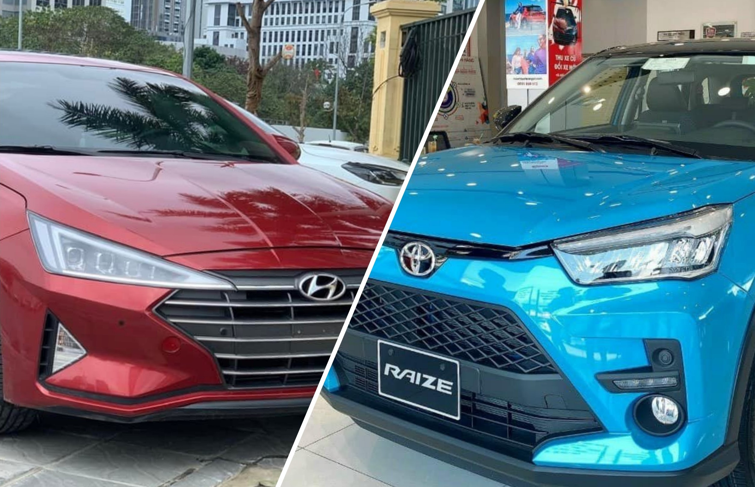 600 triệu mua Hyundai Elantra cũ hay cố chờ Toyota Raize?