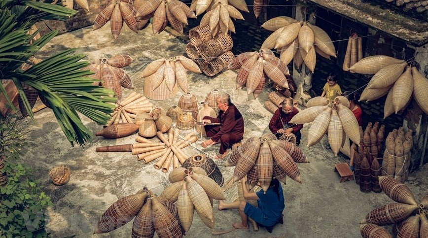 Village boasts 200 years of fish pot making