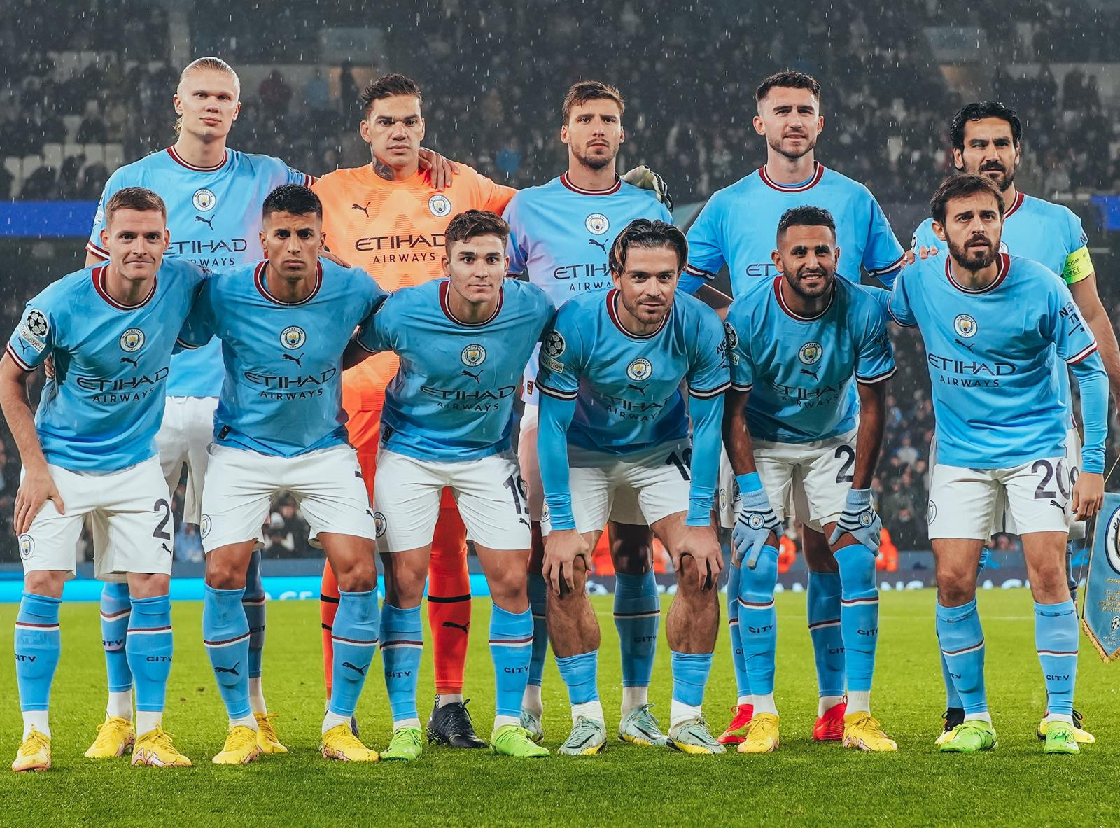 Đội hình xuất phát của Man City ở trận tiếp đón Copenhagen tại Champions League