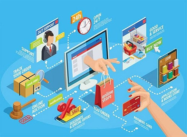 E-retailing to grow 20% this year hinh anh 1