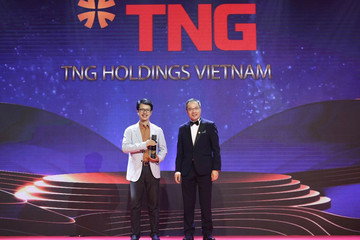 TNG Holdings Vietnam 2 năm liên tiếp nhận giải Doanh nghiệp xuất sắc châu Á