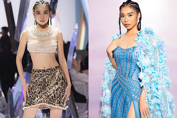 Nguyên Thảo 'Ba lùi' lấn sân làm người mẫu sau Miss Grand Vietnam 2022