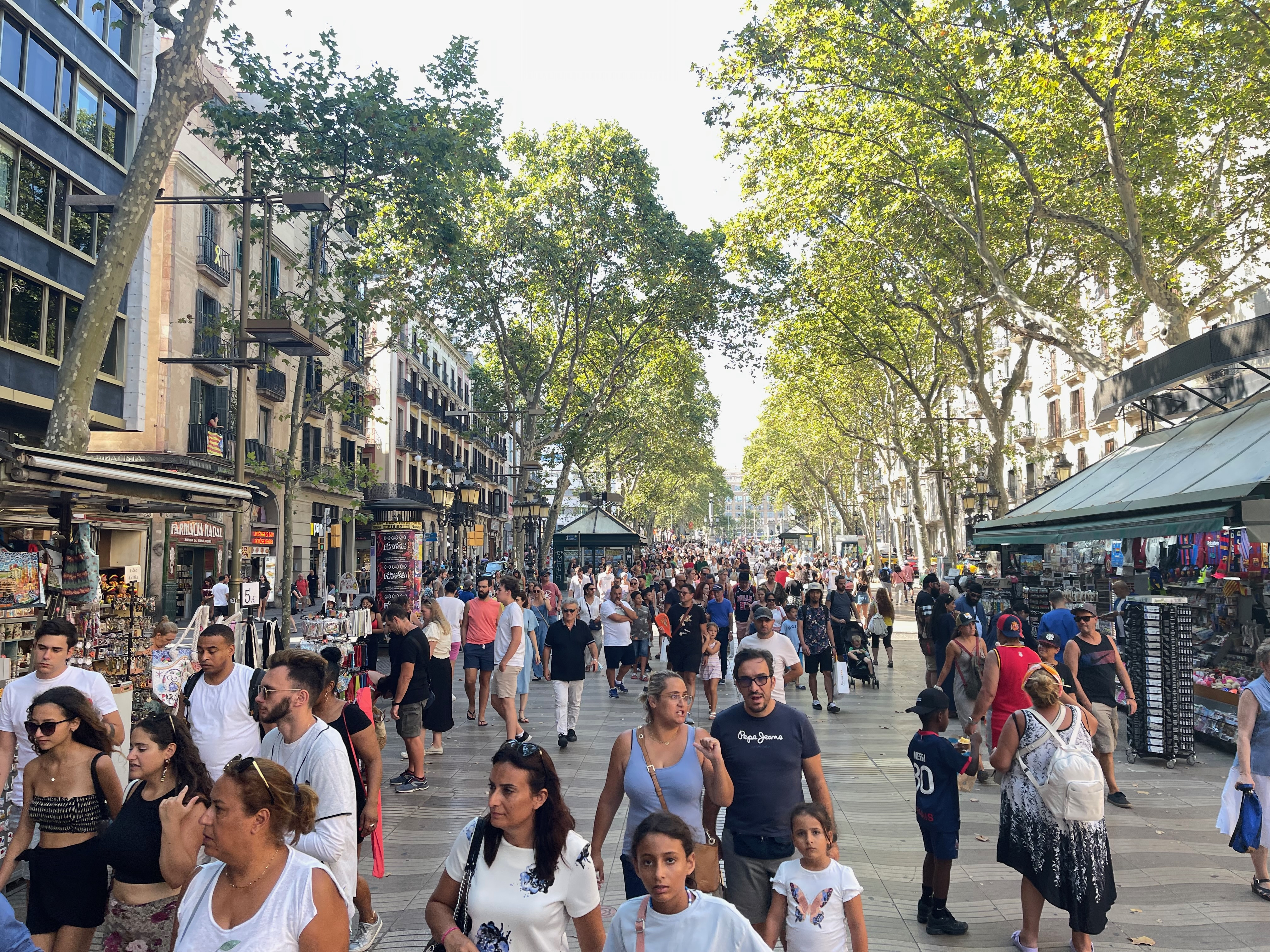 Đường phố tại Barcelona 
