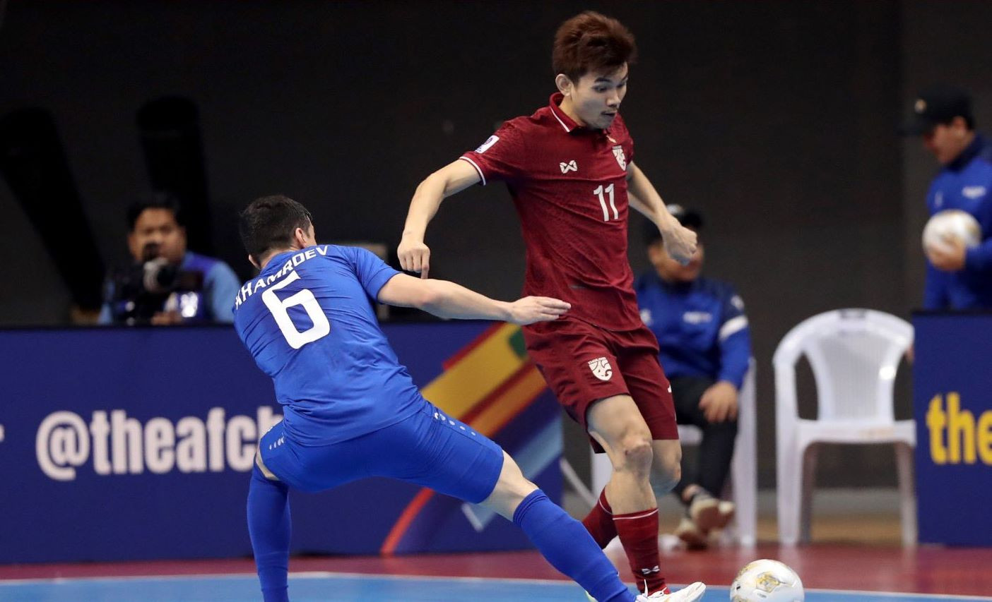 Futsal Thái Lan thảm bại 2-8, trắng tay ở VCK Futsal châu Á