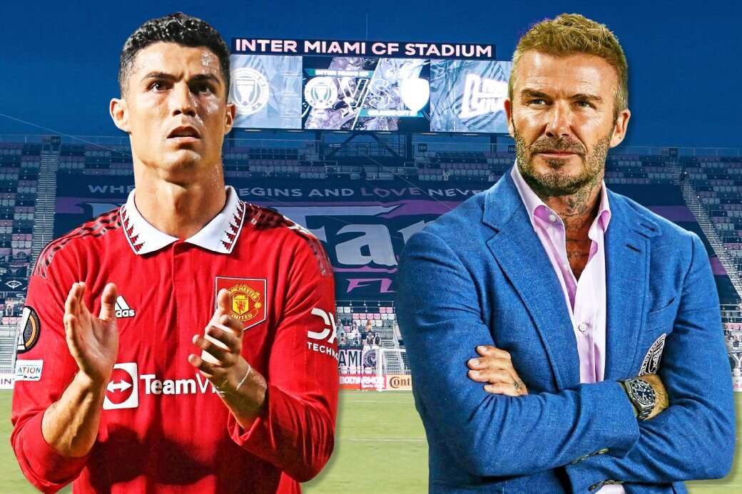 David Beckham kéo Ronaldo sang Mỹ, MU mừng rỡ