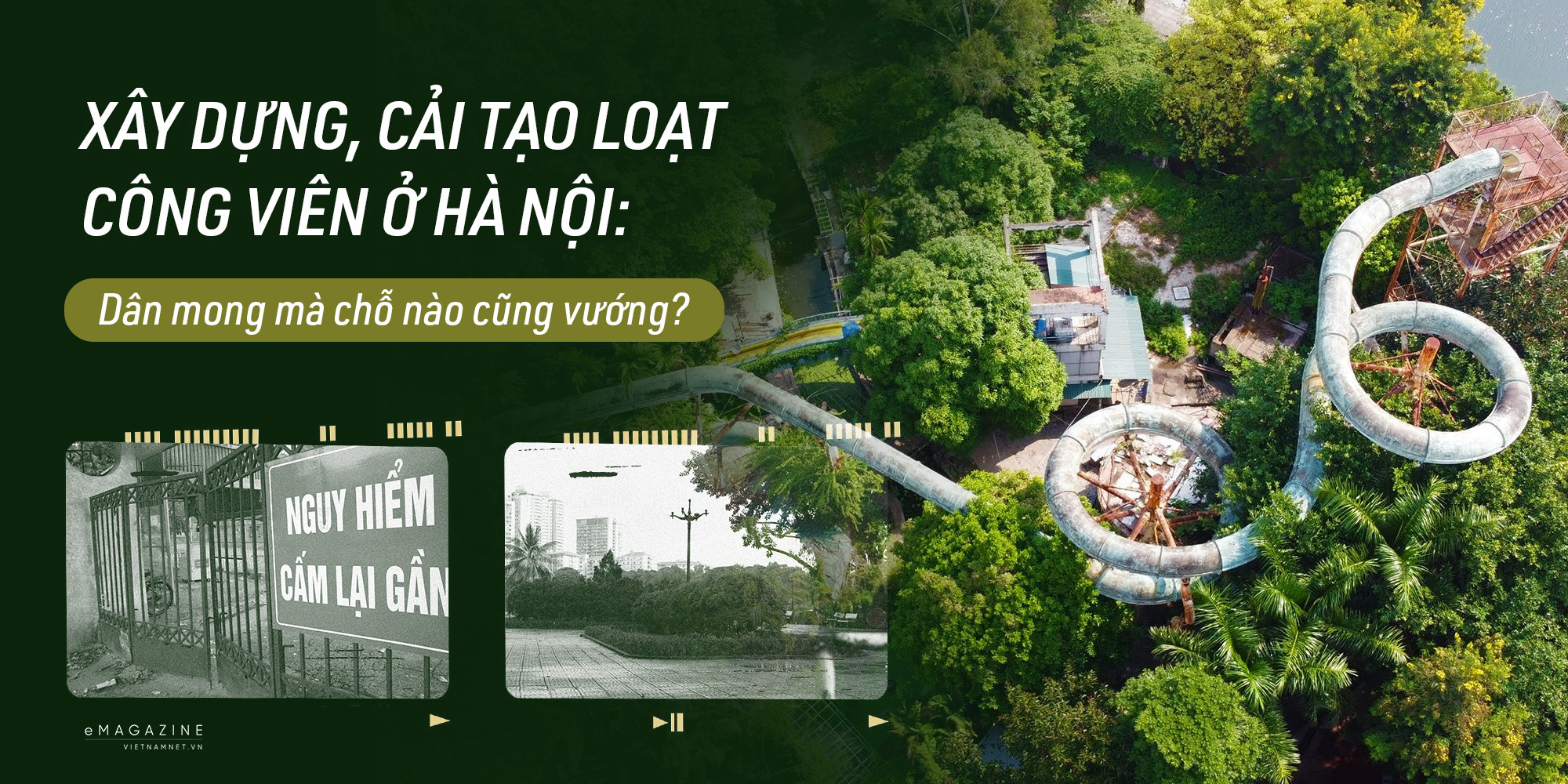 Xây dựng, cải tạo loạt công viên ở Hà Nội: Dân mong mà chỗ nào cũng vướng?