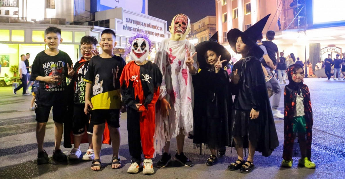 youths excited about halloween celebration in capital picture 6
