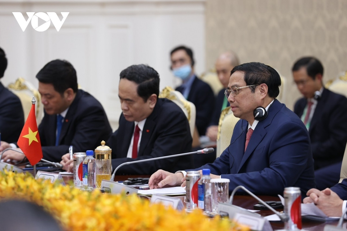 a close look at vietnamese pm s cambodia visit in photos picture 6