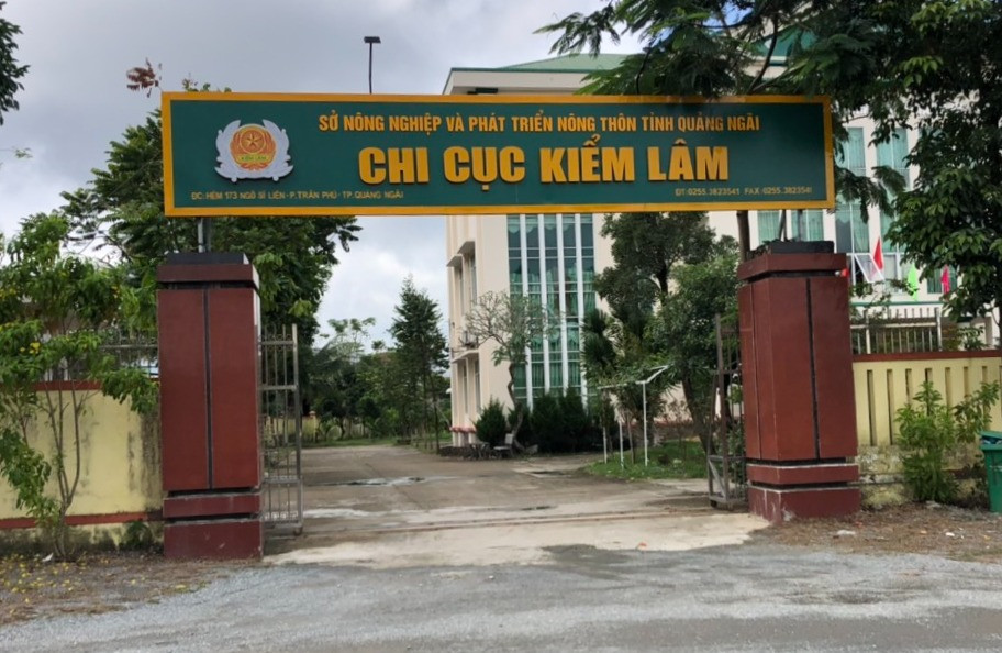 Chi cục Kiểm lâm Quảng Ngãi bị thu hồi gần 1 tỷ đồng