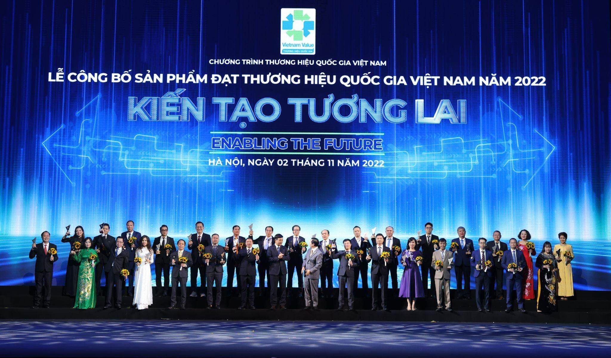 TNS Holdings đạt danh hiệu Thương hiệu quốc gia 2022