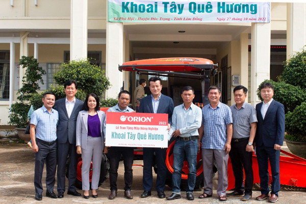 Orion dành thêm 2 tỷ đồng thực hiện dự án ‘Khoai tây quê hương’