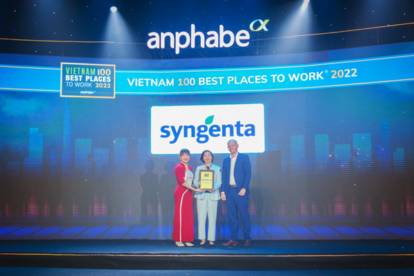 Syngenta được vinh danh Top 100 Nơi làm việc tốt nhất Việt Nam 2022