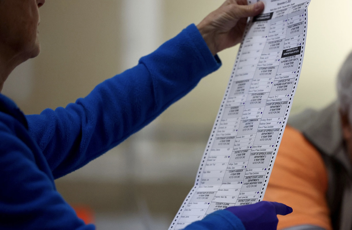 Chưa có kết quả các cuộc đua vào Hạ viện Mỹ, kiểm phiếu ở Nevada kéo dài