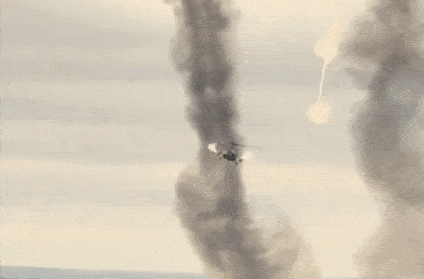 Video trực thăng Mi-8 của Ukraine oanh tạc lực lượng Nga