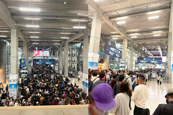 Hình ảnh sân bay Bangkok 'thất thủ' tràn ngập MXH, giới chức du lịch Thái lo ngại