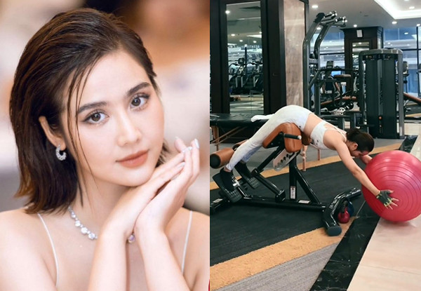 Phía sau thân hình gợi cảm của Huyền Lizzie