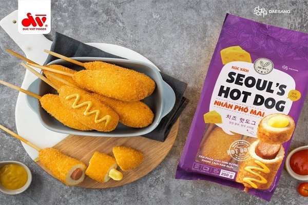 Seoul’s hotdog - Đức Việt là sản phẩm được yêu thích năm 2022