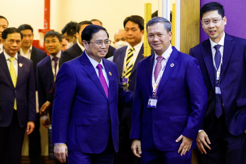 Gặp Đại tướng Hun Manet, Thủ tướng phấn khởi về hiệu quả hợp tác quốc phòng