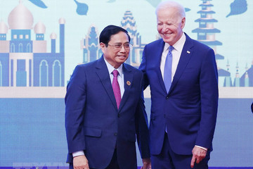 Cuộc trao đổi bất ngờ giữa Thủ tướng Phạm Minh Chính và Tổng thống Mỹ Joe Biden