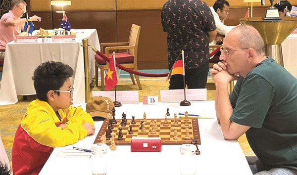 Vietnamese chess master shines at int'l championship