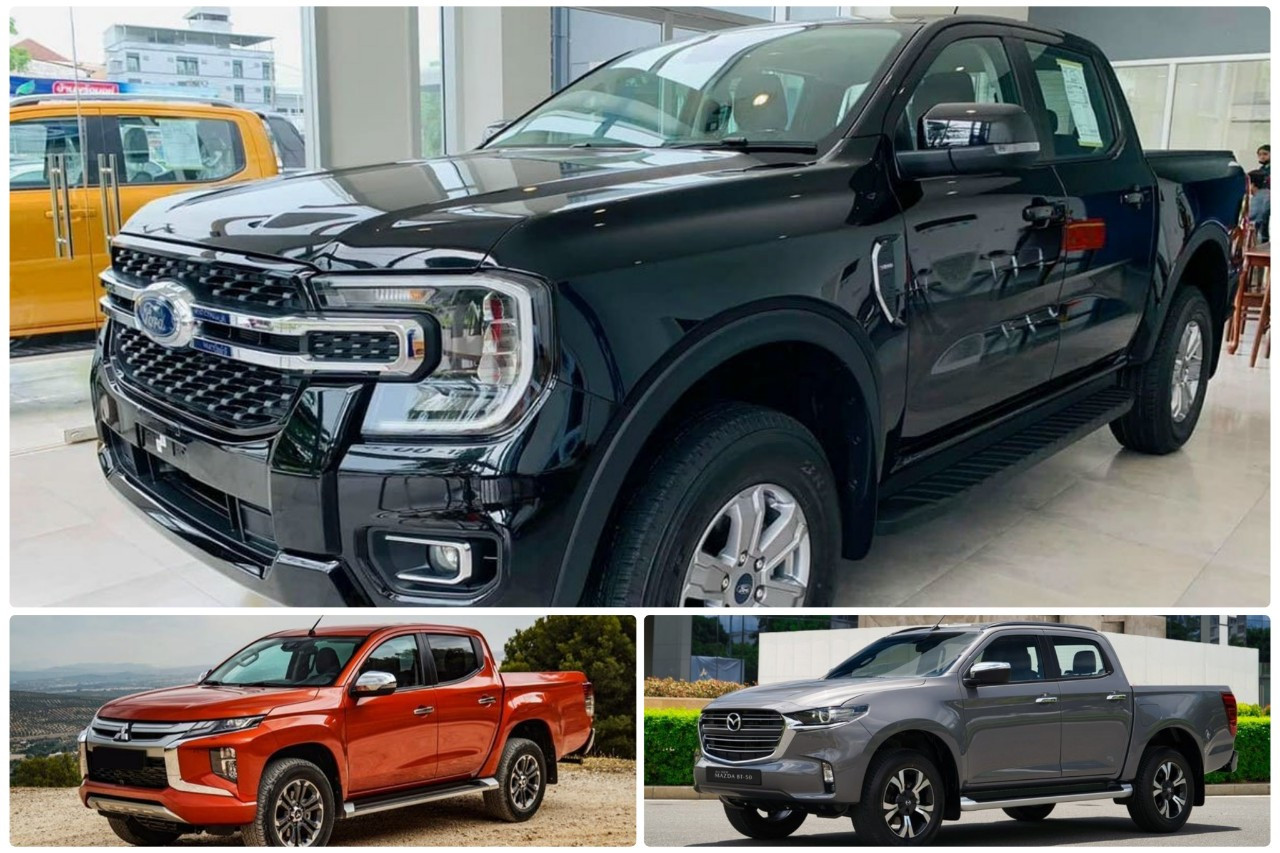 Xe bán tải tháng 10: Ford Ranger lên đỉnh, Mitsubishi, Mazda tụt mạnh doanh số