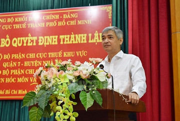Điều chuyển công tác Cục trưởng Cục Thuế TP.HCM Lê Duy Minh