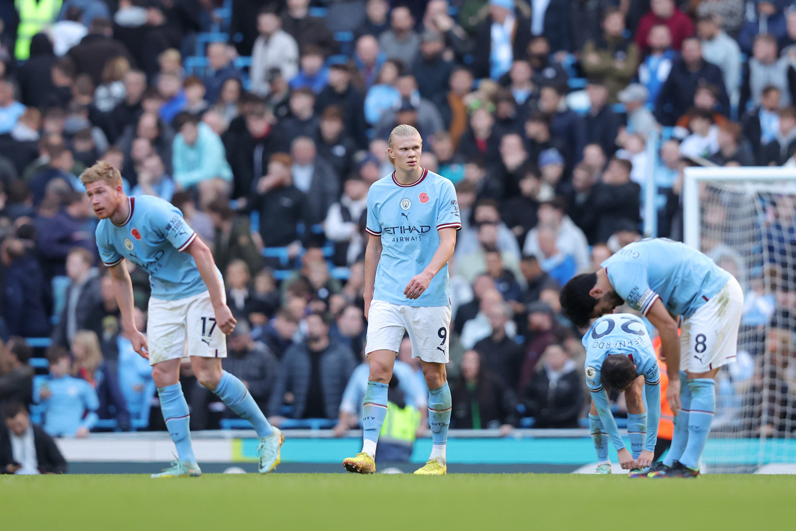 Man City thua sân nhà: Ngày Haaland đi lạc