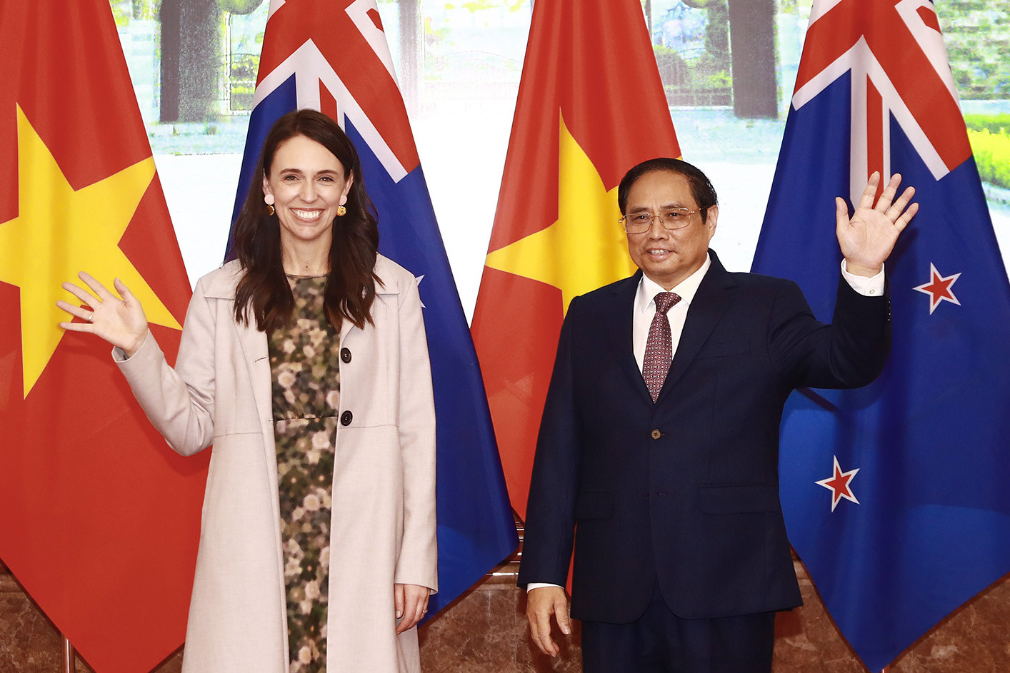 Thủ tướng Phạm Minh Chính đón, hội đàm với nữ Thủ tướng New Zealand
