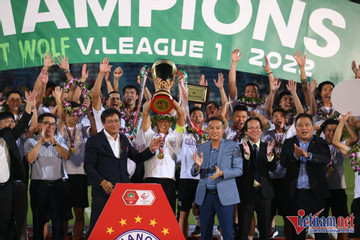 Bảng xếp hạng V-League 2022 chung cuộc: Hà Nội vô địch, Sài Gòn xuống hạng