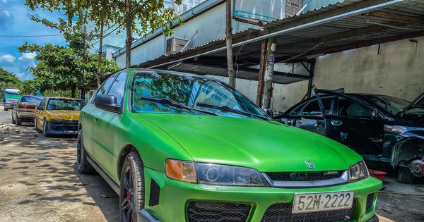 Honda Accord đời cổ biển tứ quý tại Long An