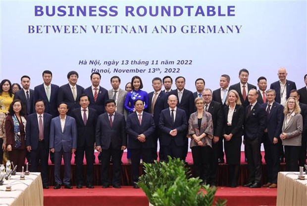 Vietnamese, German leaders hope for stronger economic ties hinh anh 1