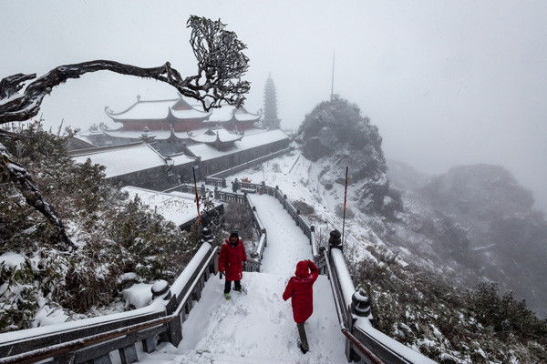Sa Pa City amongst high 10 snowy locations in Asia