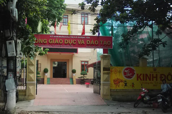 Nguyên Trưởng phòng GD-ĐT ở Quảng Ninh bị bắt