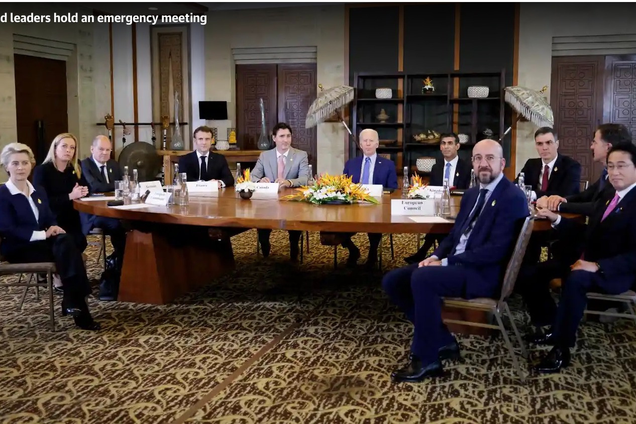 Mỹ họp khẩn với các nước tại G20, tên lửa rơi xuống Ba Lan 'không chắc là từ Nga'