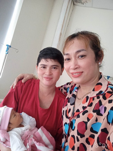 Tay Ninh transgender couple welcome first child