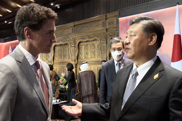 Phản ứng của Thủ tướng Canada Trudeau sau giây phút căng thẳng với ông Tập Cận Bình