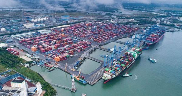 Three Vietnamese seaports among the TOP 100 largest container ports worldwide