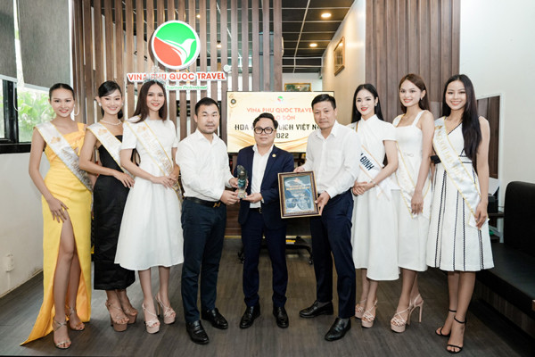 Công ty Vina Phú Quốc Travel đón tân Hoa hậu Du lịch Việt Nam 2022