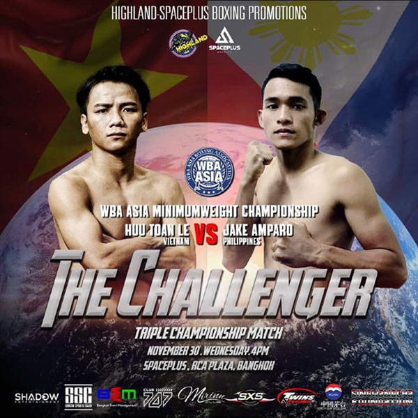 Vietnamese WBA Asia champion to defend belt against Amparo in Bangkok