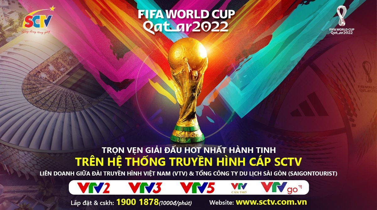 Xem trực tiếp World Cup 2022 trên kênh nào?
