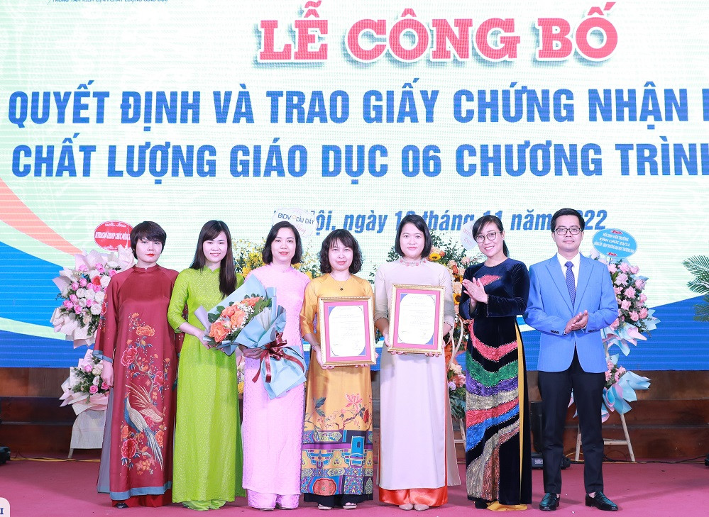 ĐH Thương mại thêm 6 chương trình đào tạo được chứng nhận kiểm định chất lượng