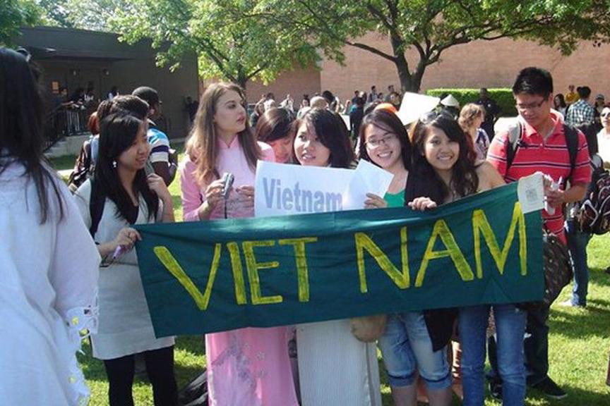 Việt Nam đứng thứ 5 về số sinh viên nước ngoài tại Mỹ