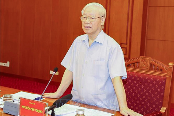 Tổng Bí thư chủ trì họp Thường trực BCĐ Trung ương về phòng, chống tham nhũng, tiêu cực