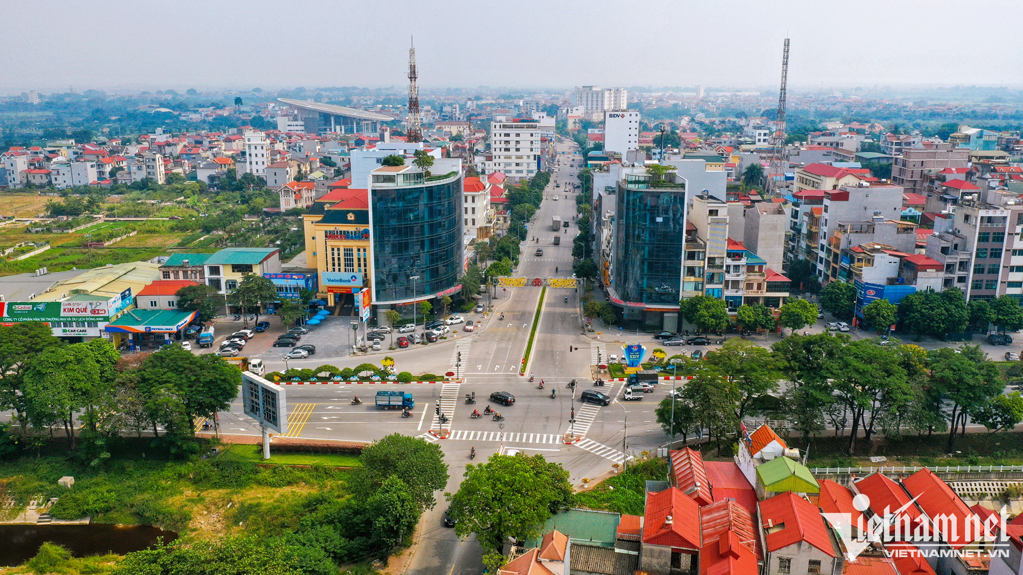 Diện mạo huyện Đông Anh ứng viên sáng giá trở thành quận mới của Hà Nội