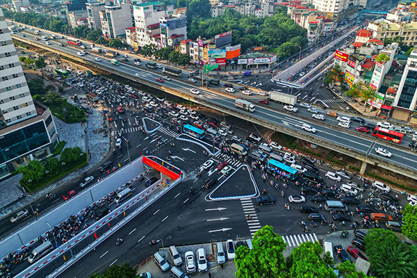 Hà Nội: Công trình giao thông trọng điểm chính thức thông xe