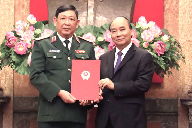 Chủ tịch nước thăng quân hàm Thượng tướng cho ông Huỳnh Chiến Thắng