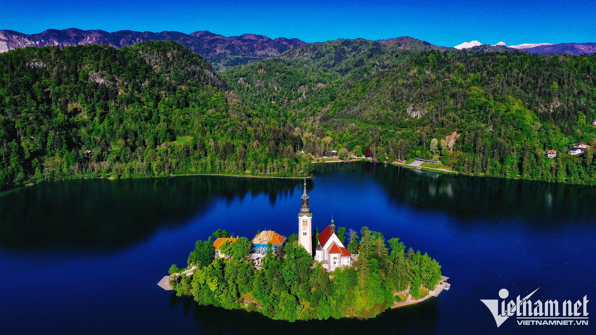 Thị trấn cổ Bled yên bình ở Slovenia